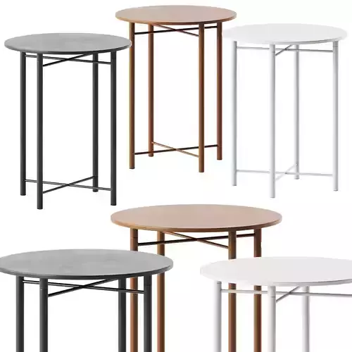 JYSK Side Table HORNSYLD 3D model