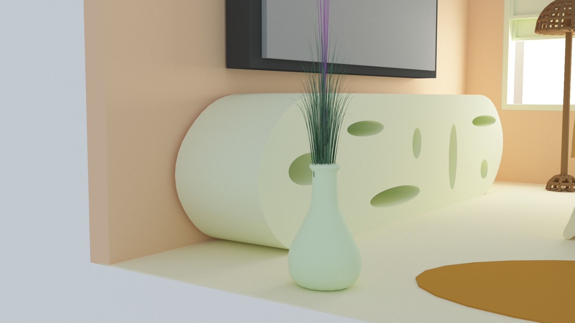 Living room 3D model_9