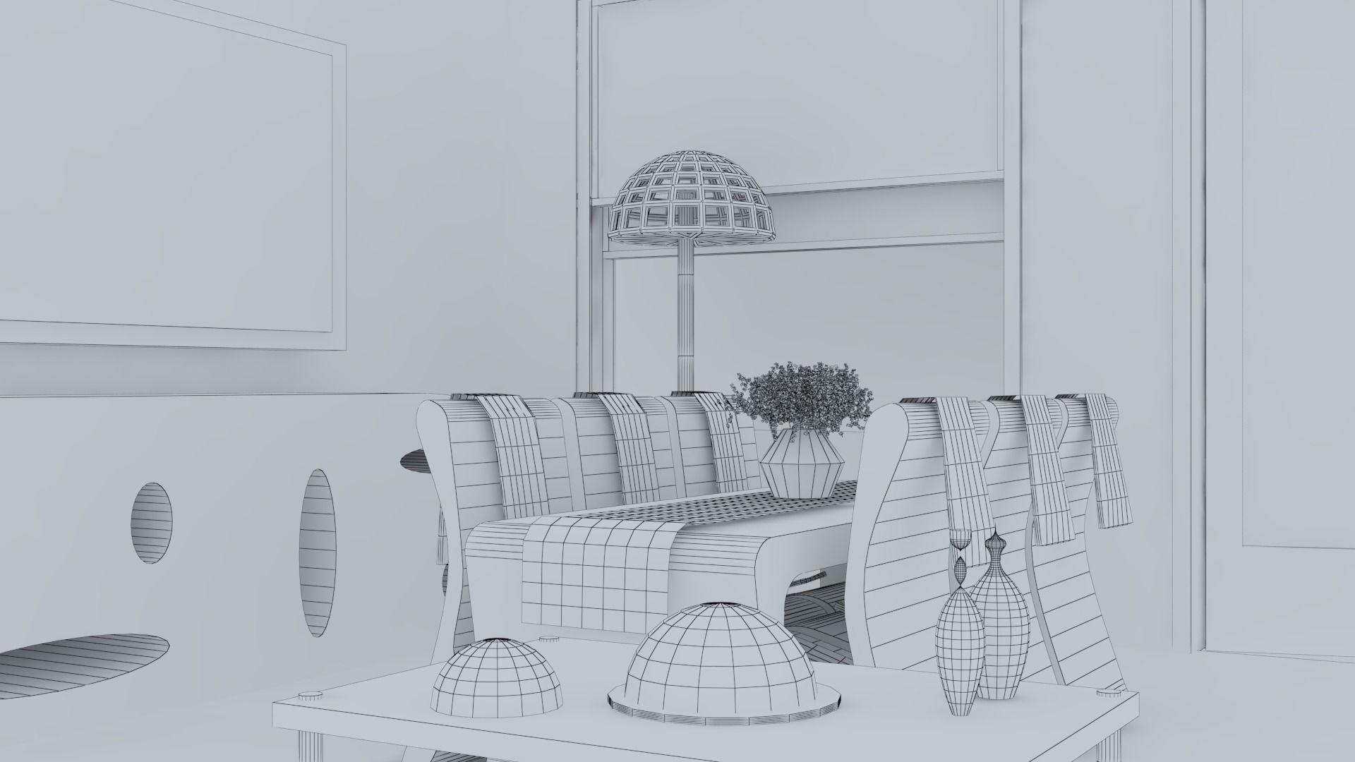 Living room 3D model_13