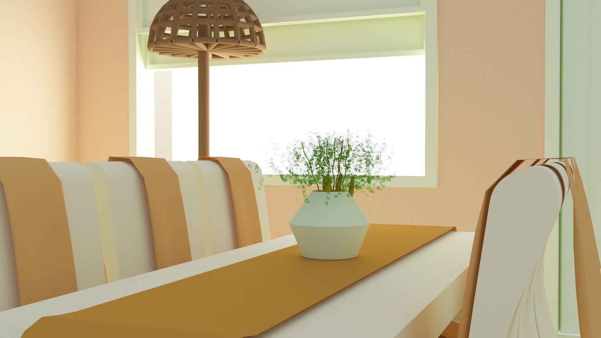 Living room 3D model_8