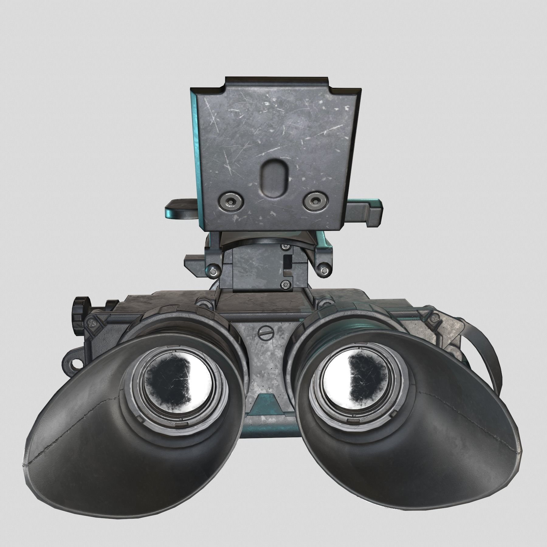 ATN PVS7-3 Gen 3 Night Vision Low-poly 3D model_17
