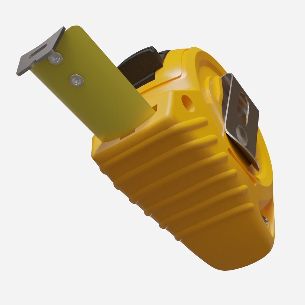 Stanley tape measure 3D model_3
