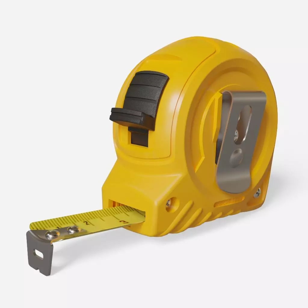Stanley tape measure 3D model_0