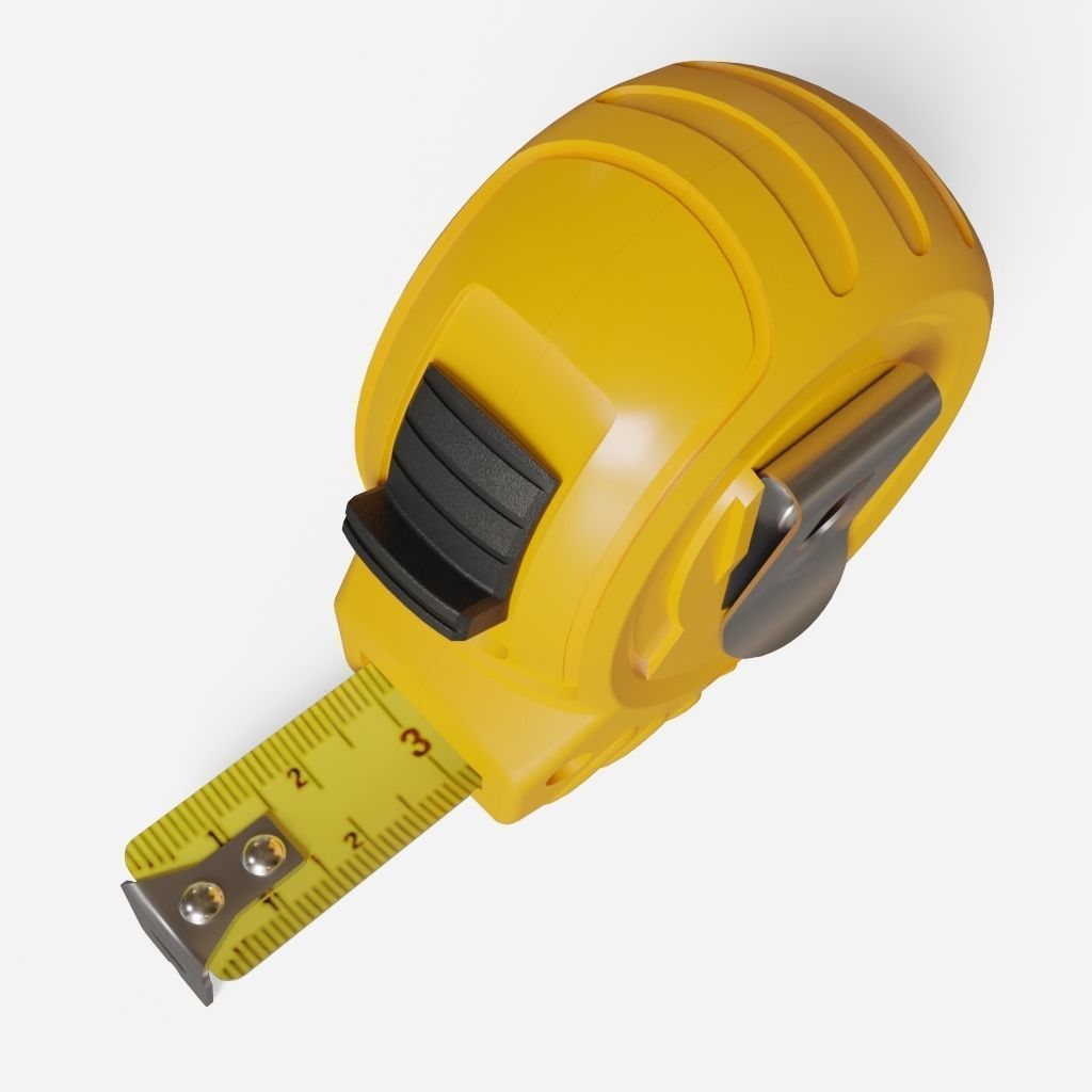 Stanley tape measure 3D model_2