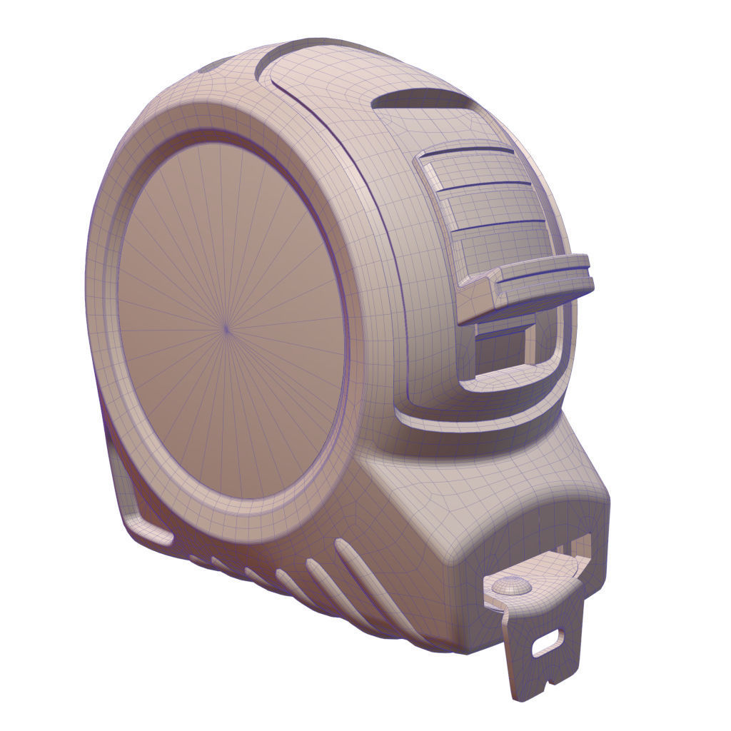 Stanley tape measure 3D model_11