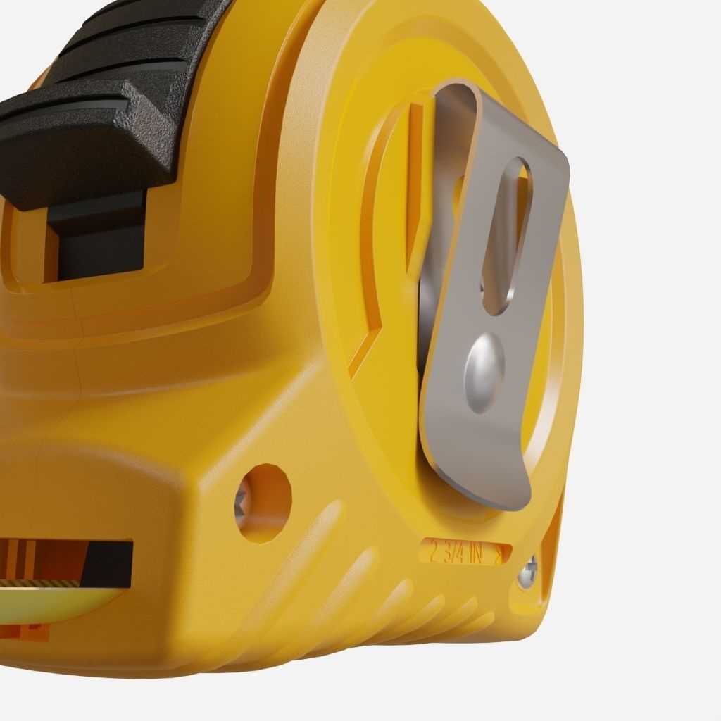 Stanley tape measure 3D model_5