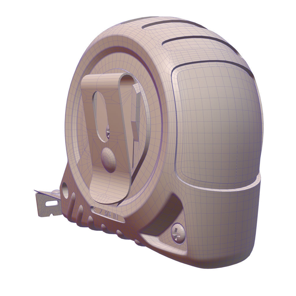 Stanley tape measure 3D model_10