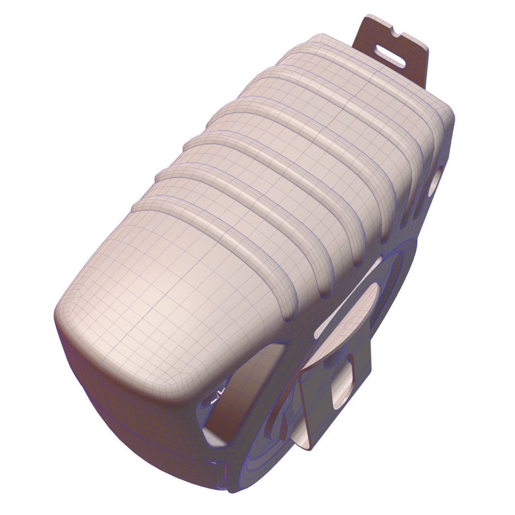 Stanley tape measure 3D model_13