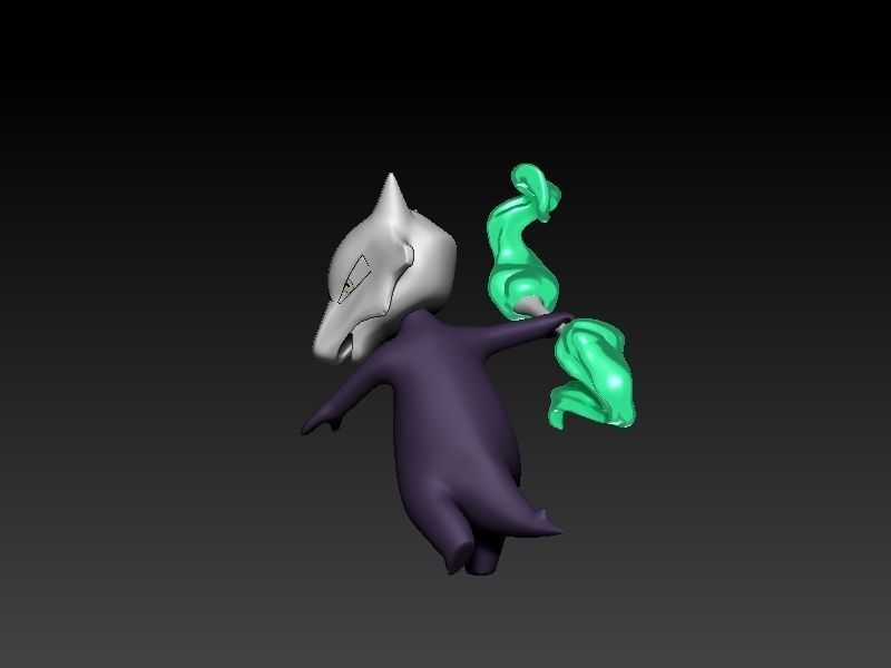pokemon cubone evolution pack 3D print model_15