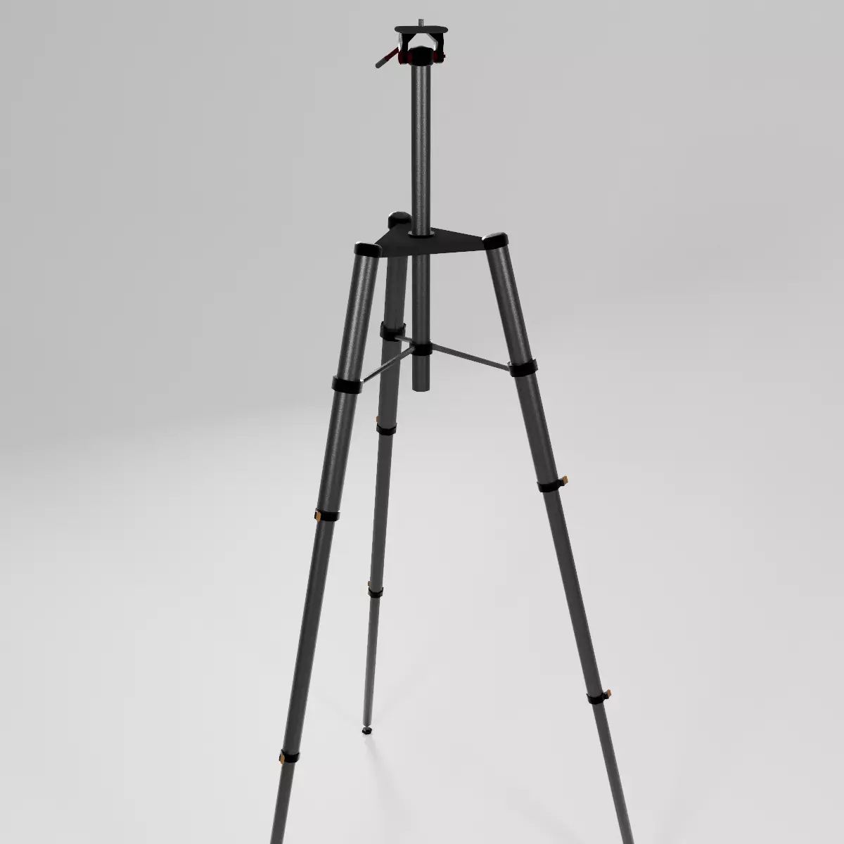 Low-Poly Tripod Low-poly 3D model