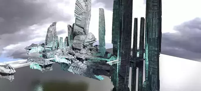 Halo Forerunner Inspired Gateway Connectors