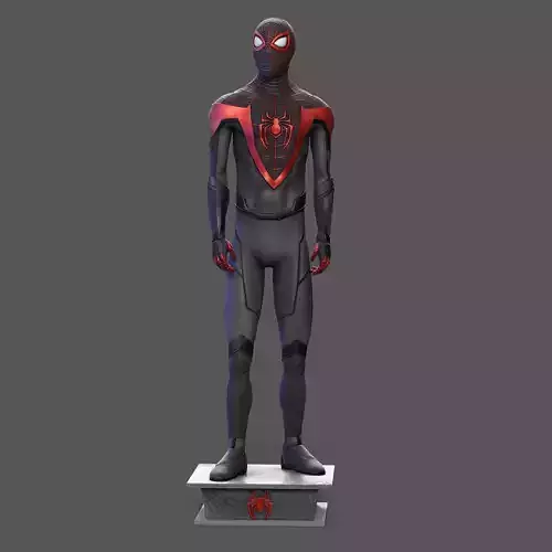 SPIDERMAN MILES MORALES STATUE