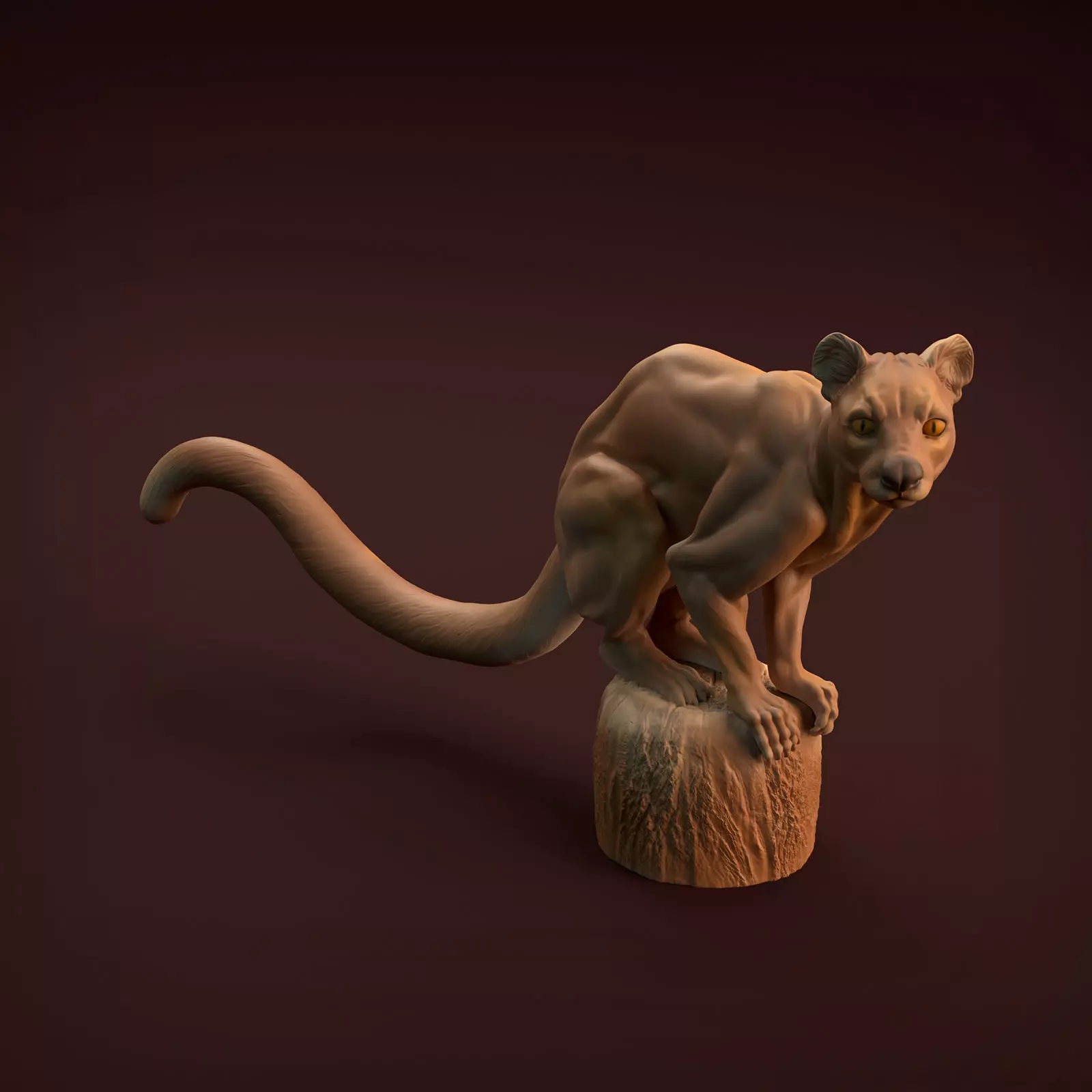 Fossa for 3D Printing 3D print model