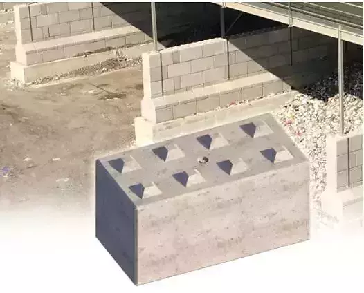 lego Interlocking Concrete blocks scale h0 1-87 3D print model
