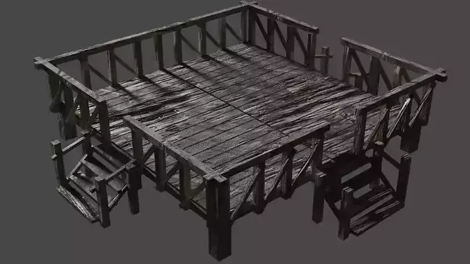 Moduloar Platform AAA game ready 