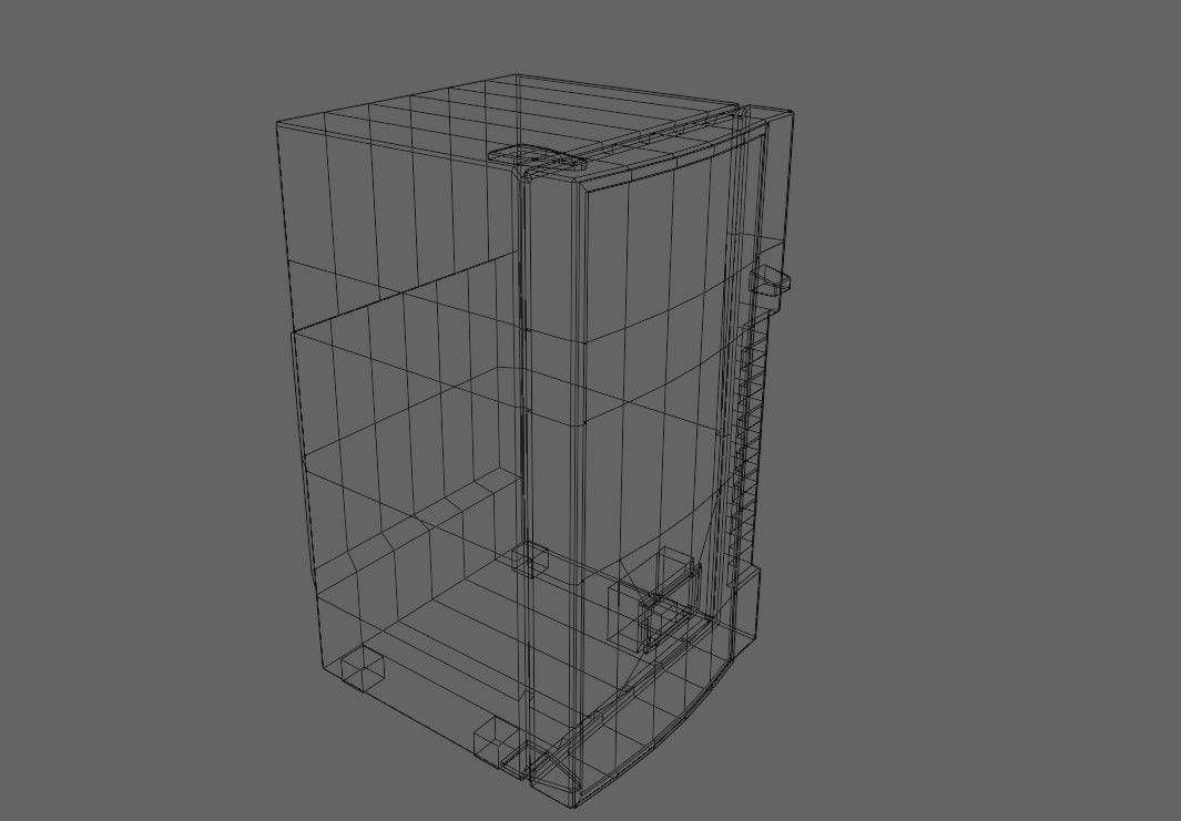 Soda Machine - Maquina de Refrigerantes Low-poly 3D model_21