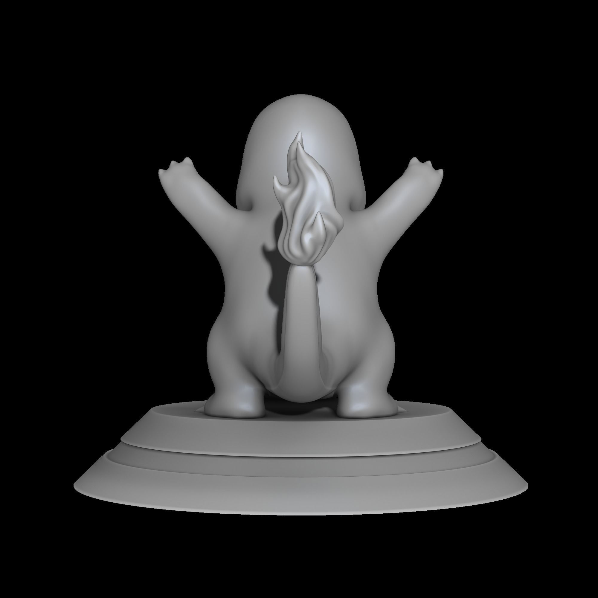 Charmander - Pokemon 3D print model_13