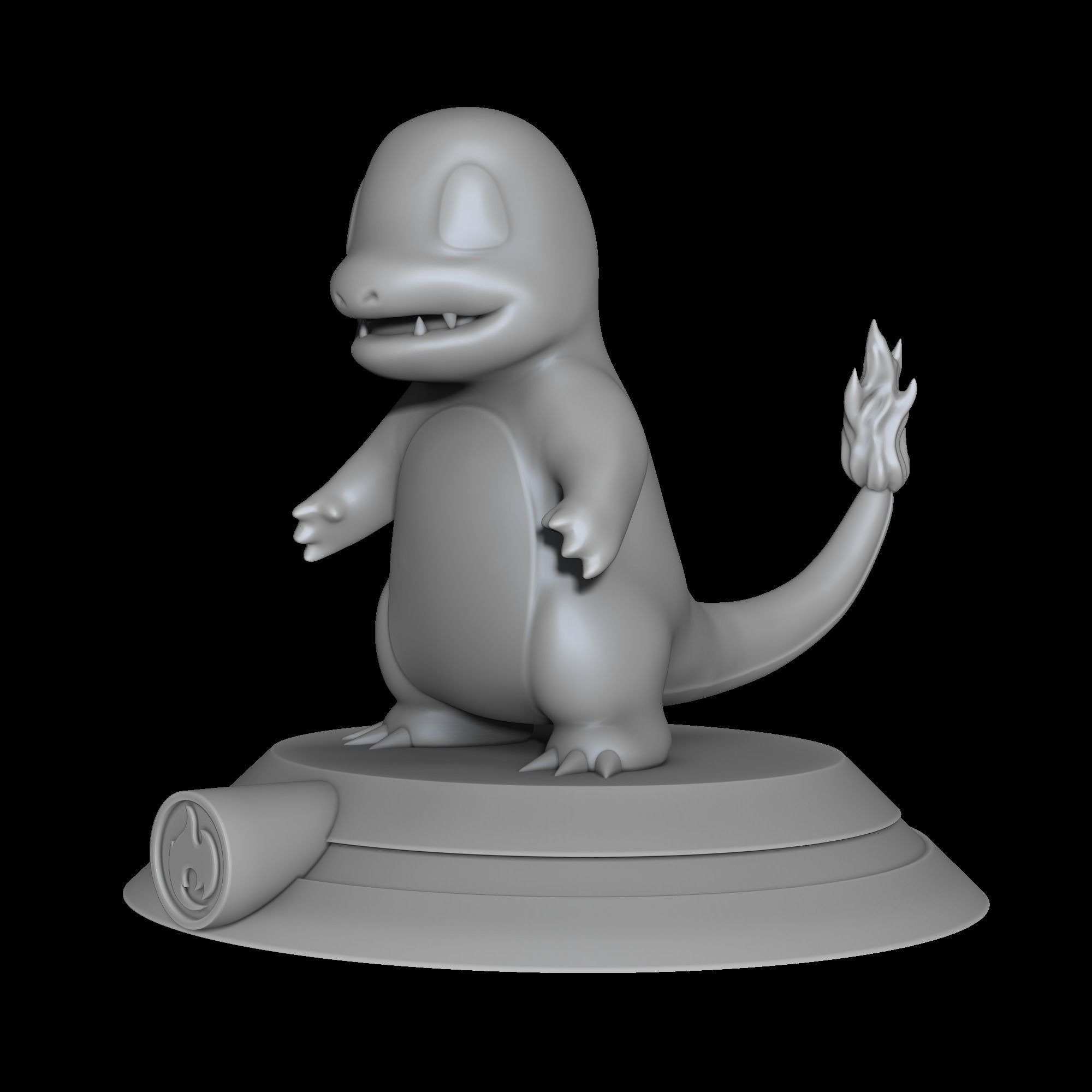 Charmander - Pokemon 3D print model_10