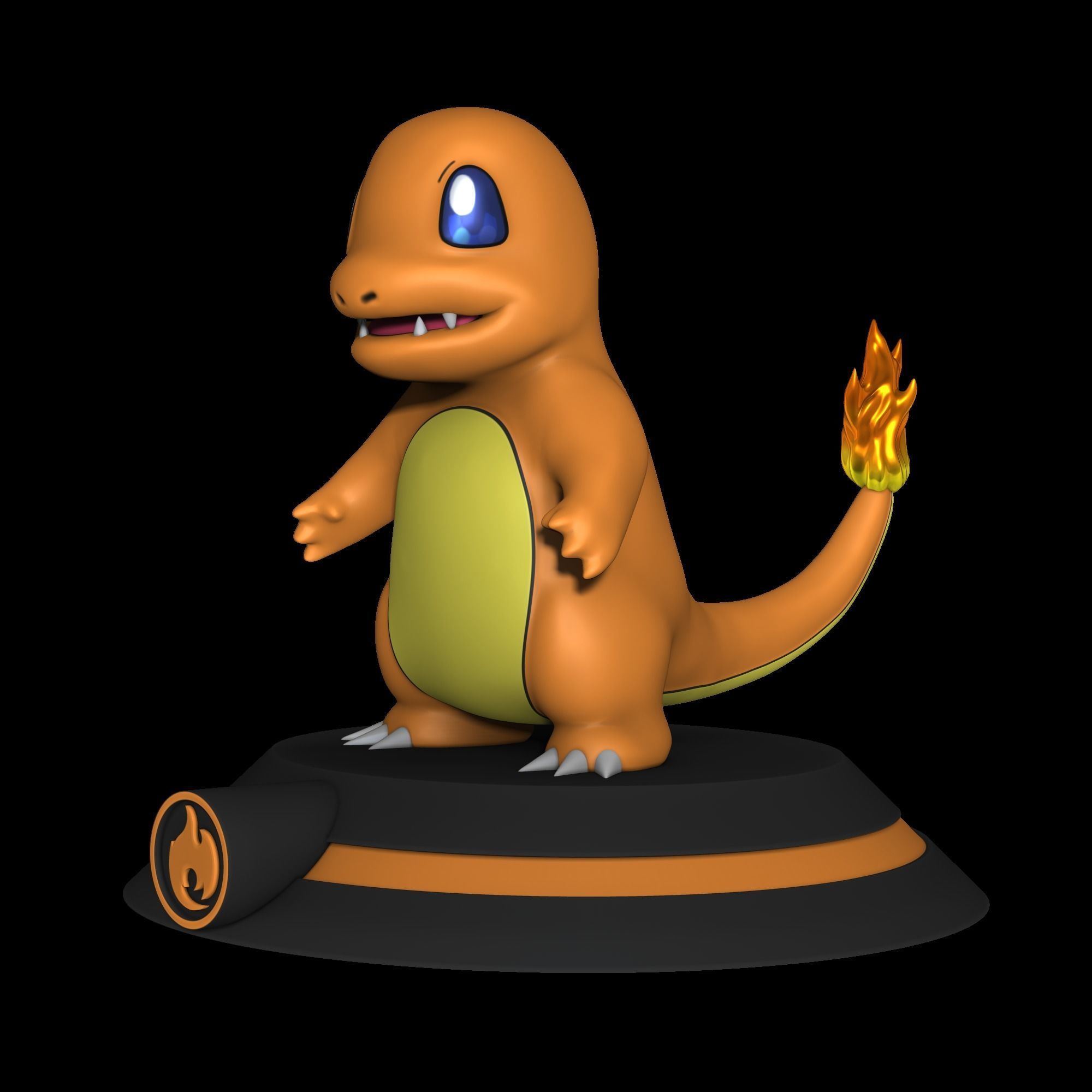 Charmander - Pokemon 3D print model_11