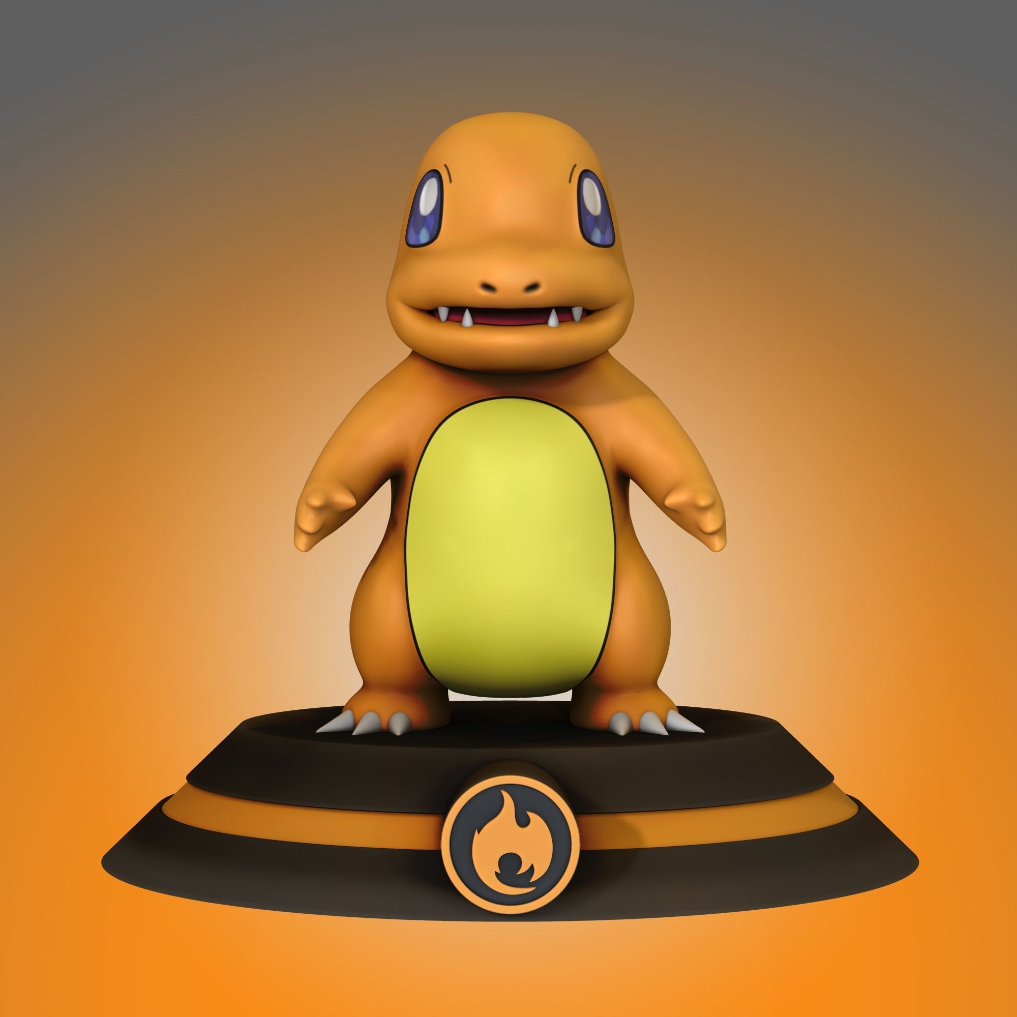 Charmander - Pokemon 3D print model_1