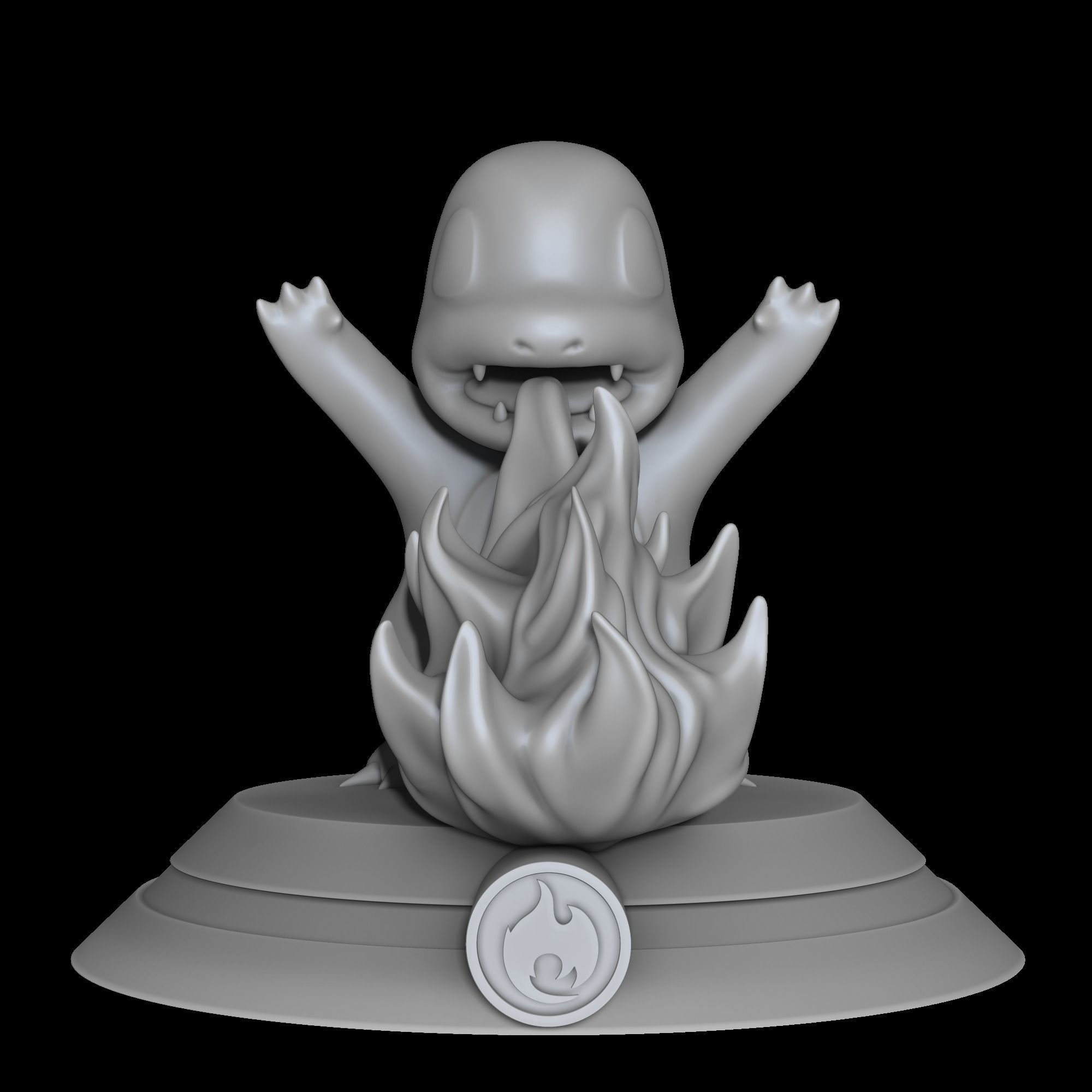 Charmander - Pokemon 3D print model_5