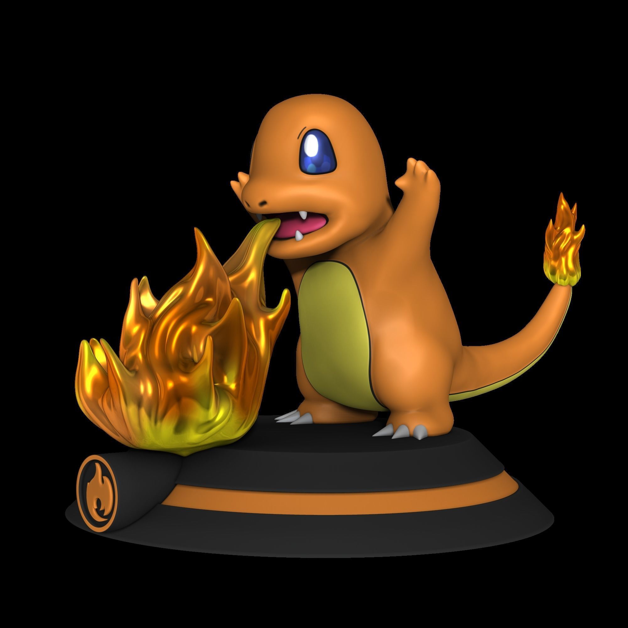 Charmander - Pokemon 3D print model_8