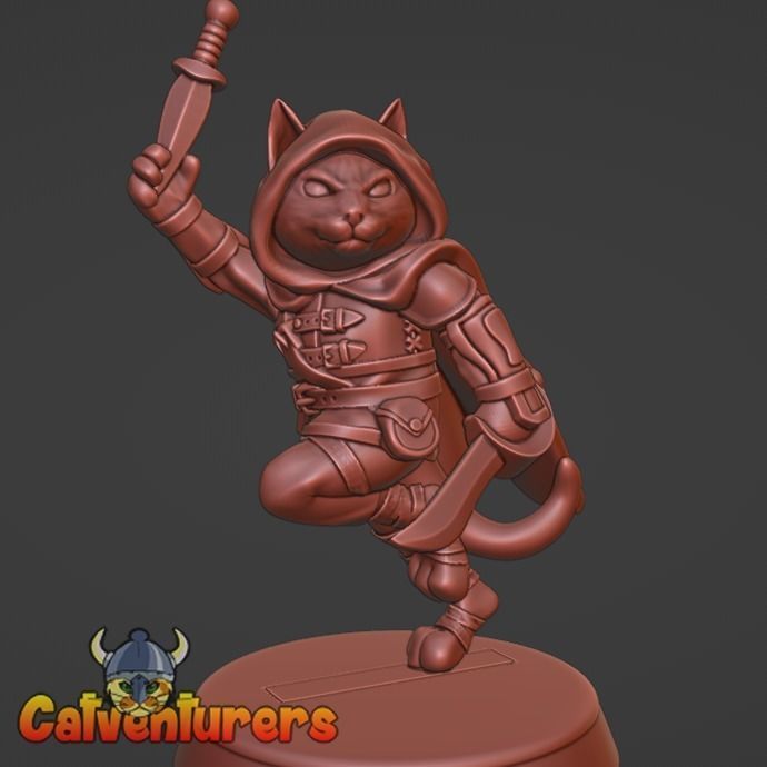 Rogue Cat 3D print model_2