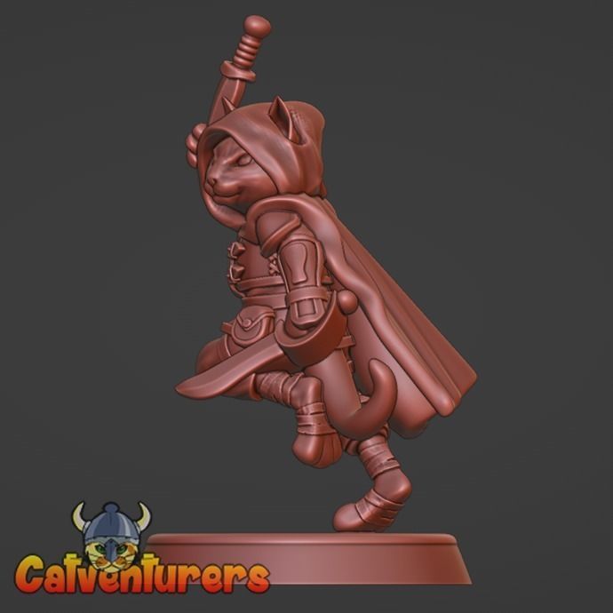 Rogue Cat 3D print model_5