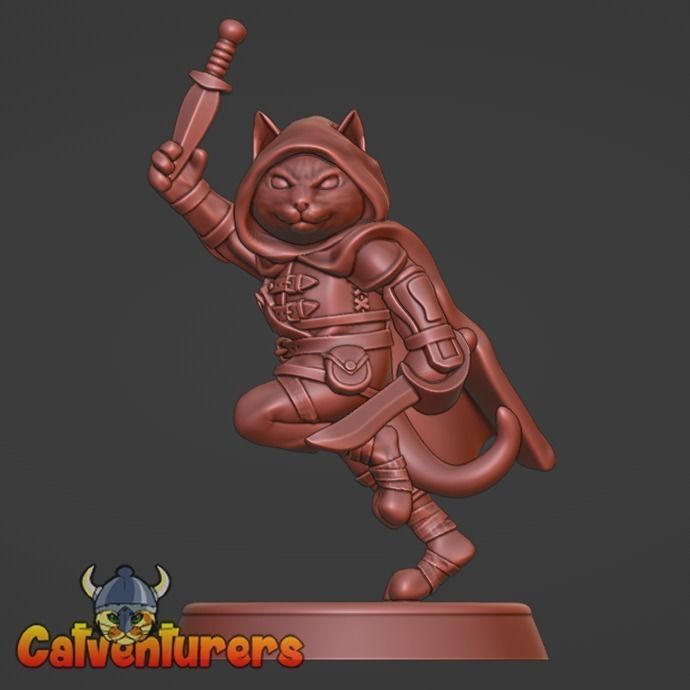 Rogue Cat 3D print model_3