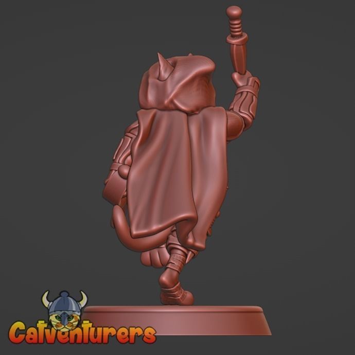 Rogue Cat 3D print model_6