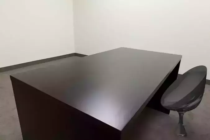 Chair stone bowl on table