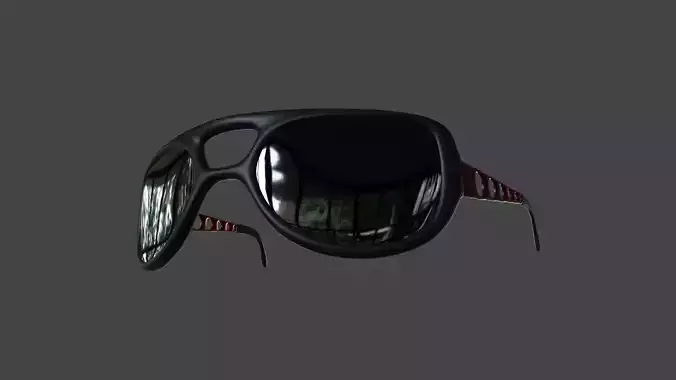 GLSS-008 Sunglasses 3D model