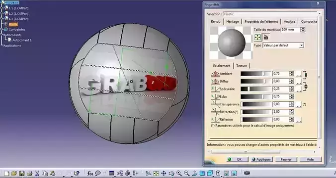 VolleyBall two spheres