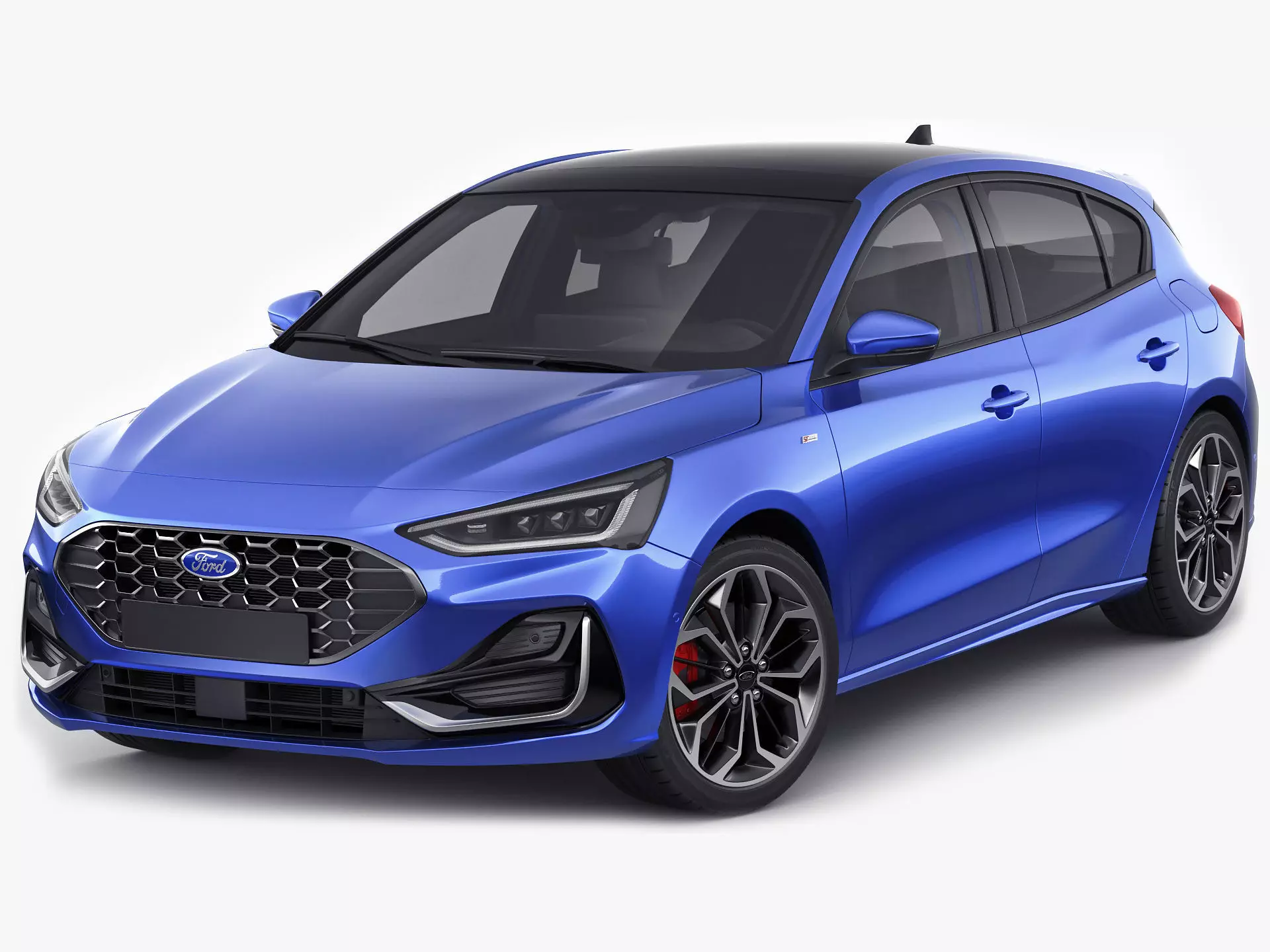 Focus Hatchback 2022 3D model_0
