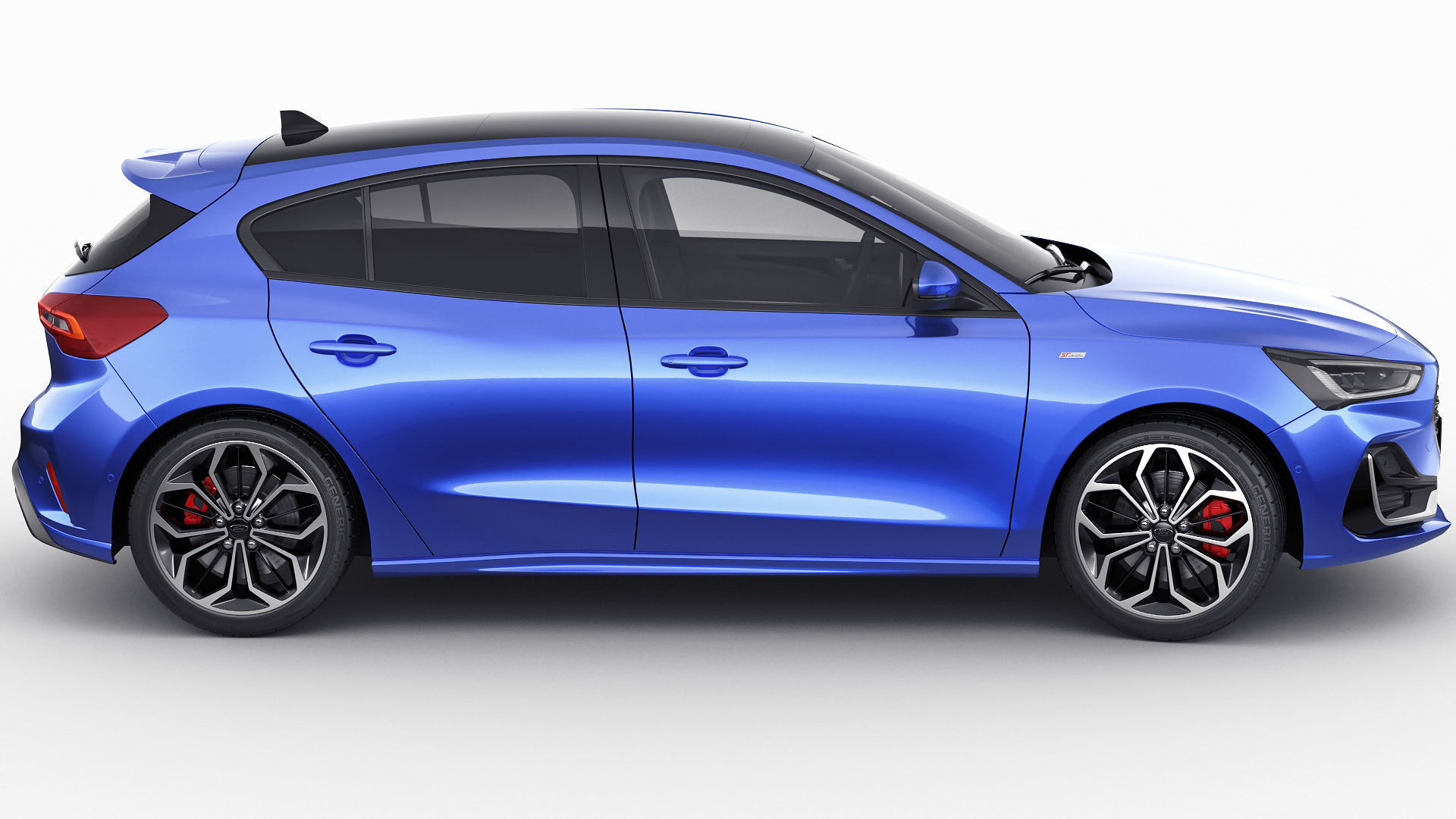 Focus Hatchback 2022 3D model_3