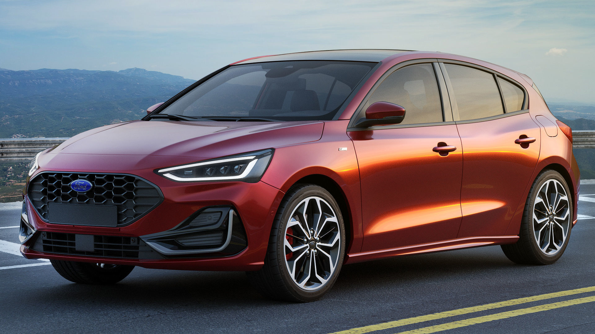 Focus Hatchback 2022 3D model_19