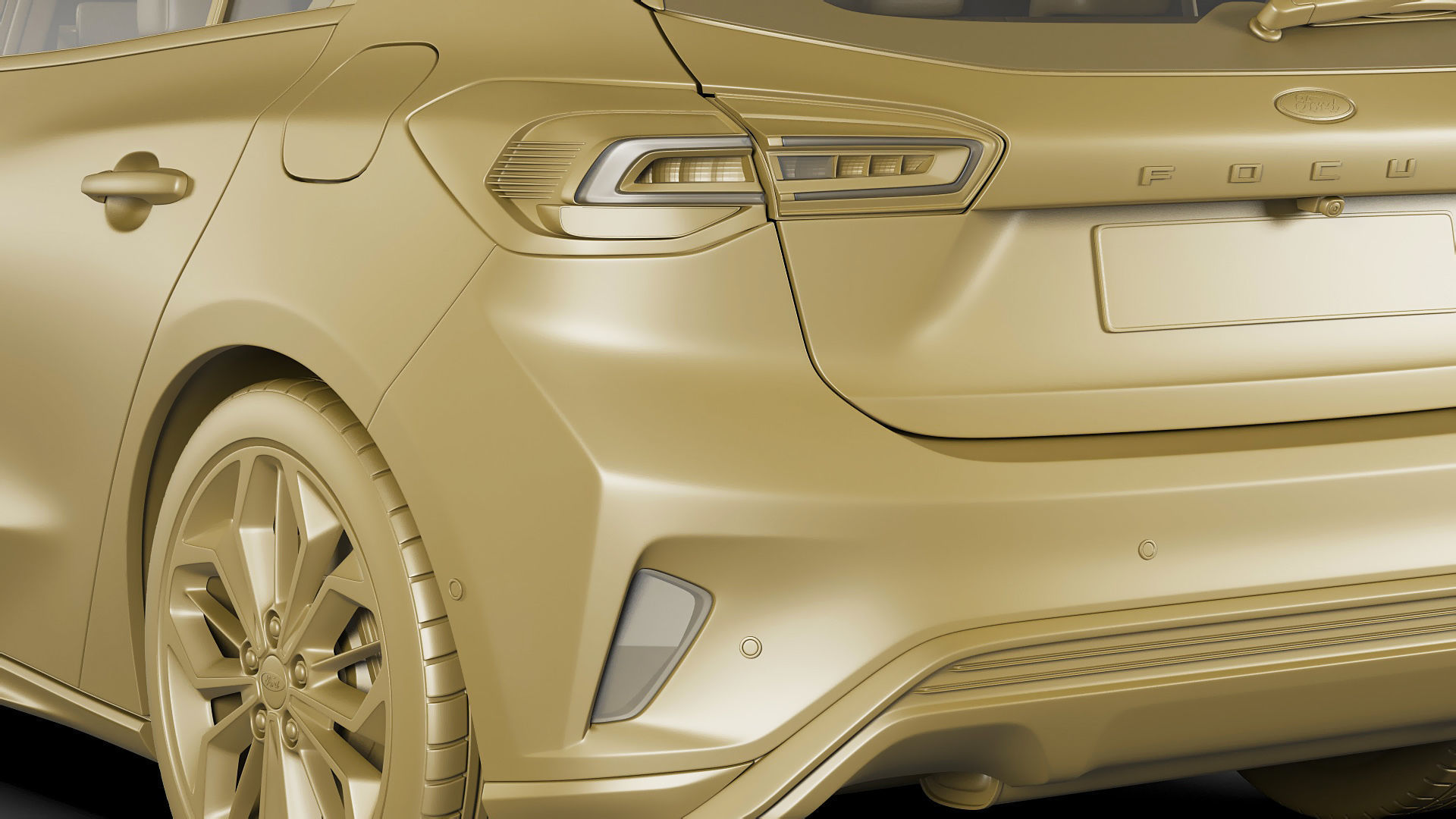 Focus Hatchback 2022 3D model_24