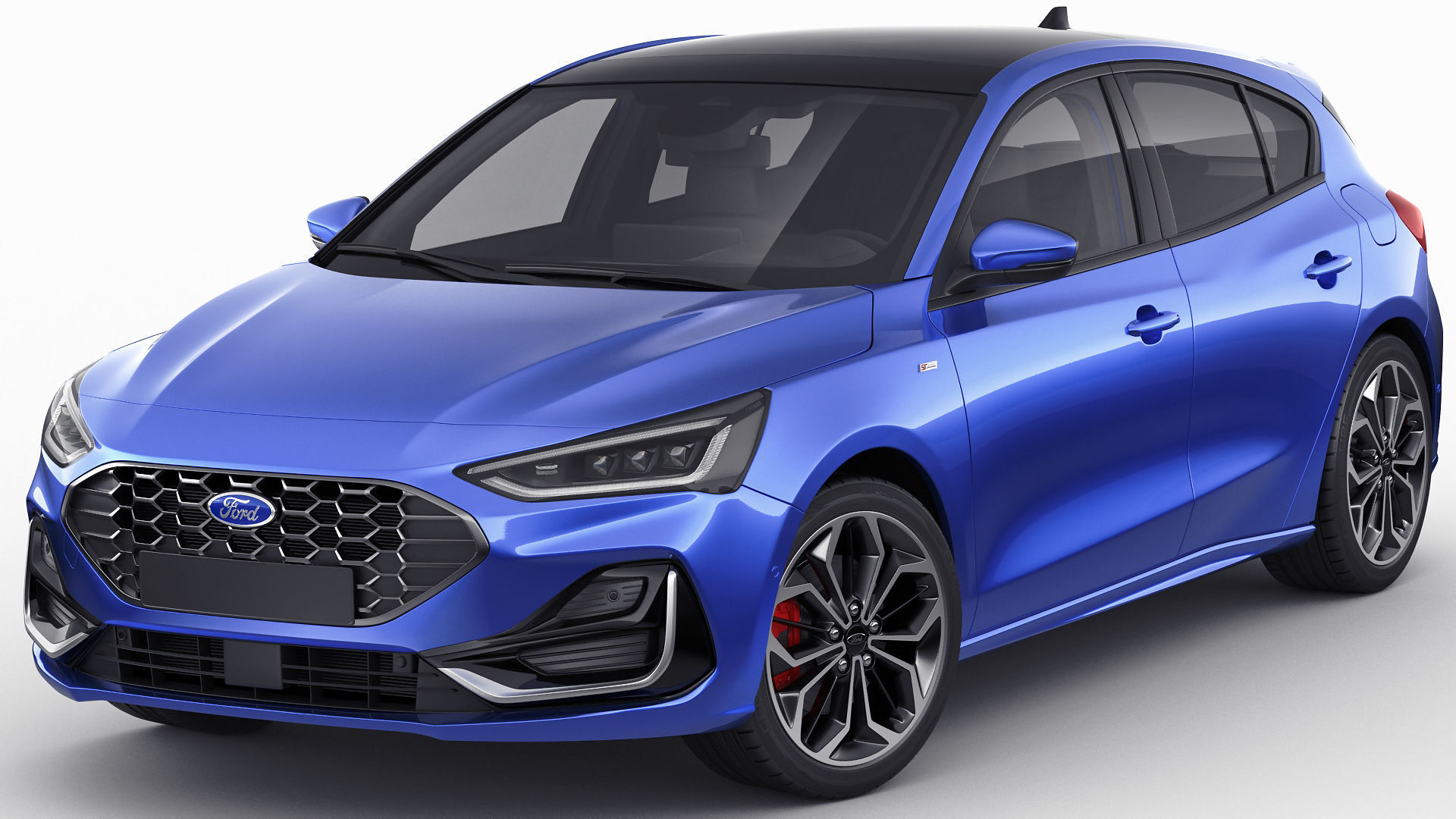 Focus Hatchback 2022 3D model_1