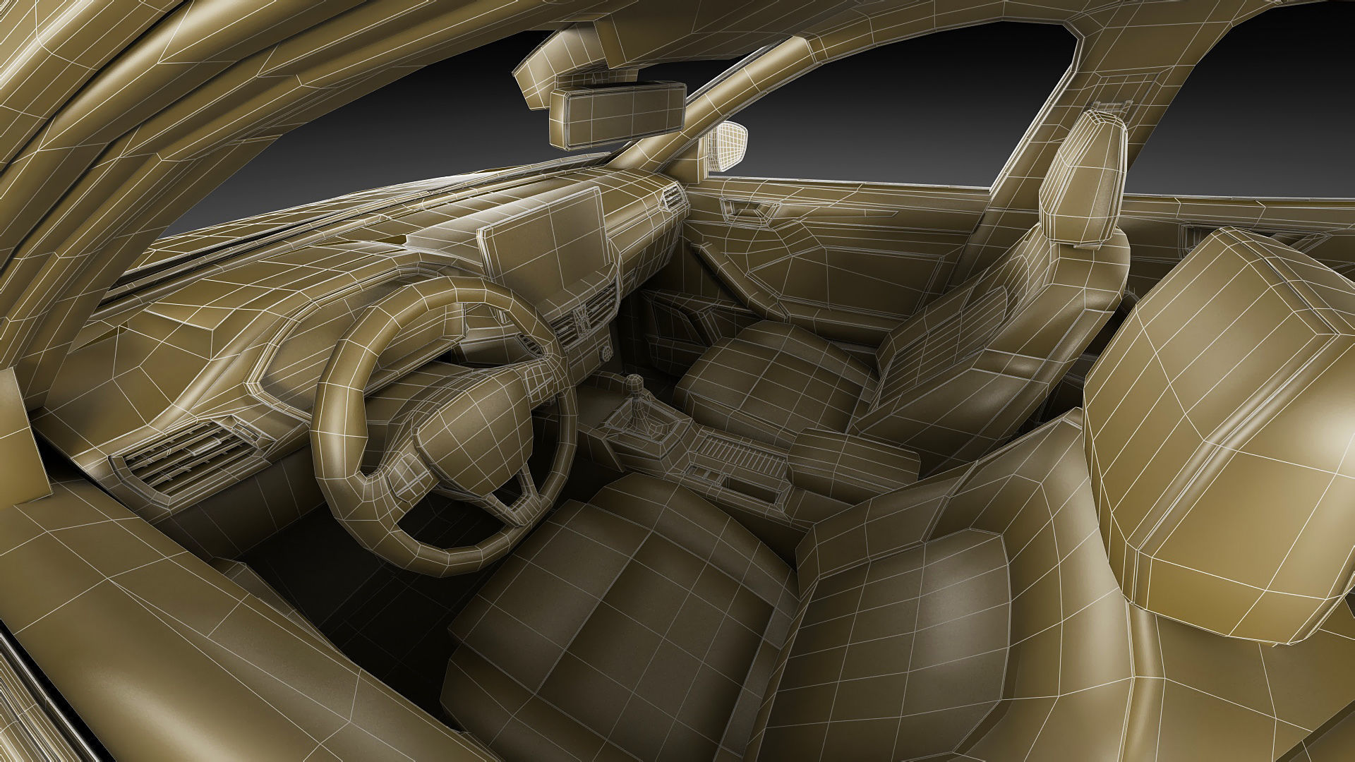 Focus Hatchback 2022 3D model_28