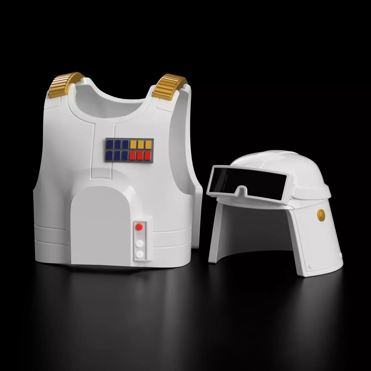 TDF-SWAC001 Grand Admiral Thrawn Armor 3D print model_0