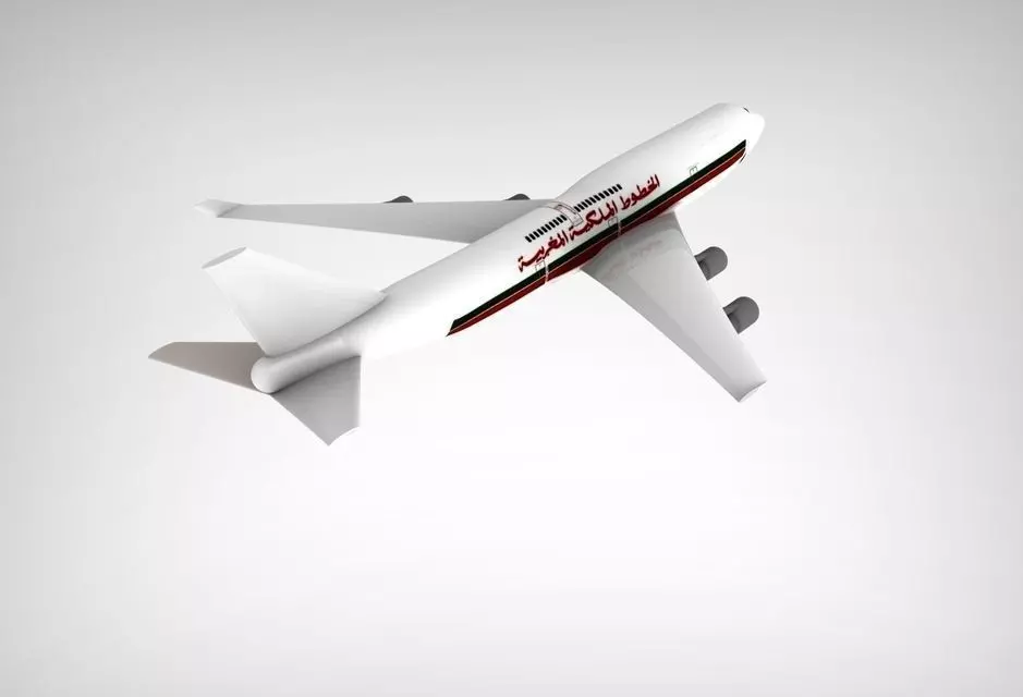 Boeing B747 400 3D model