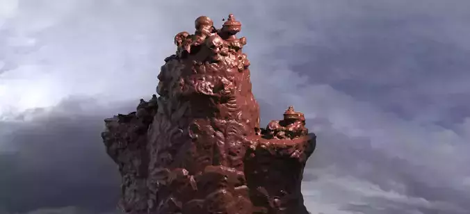 Scull Mound Stylized