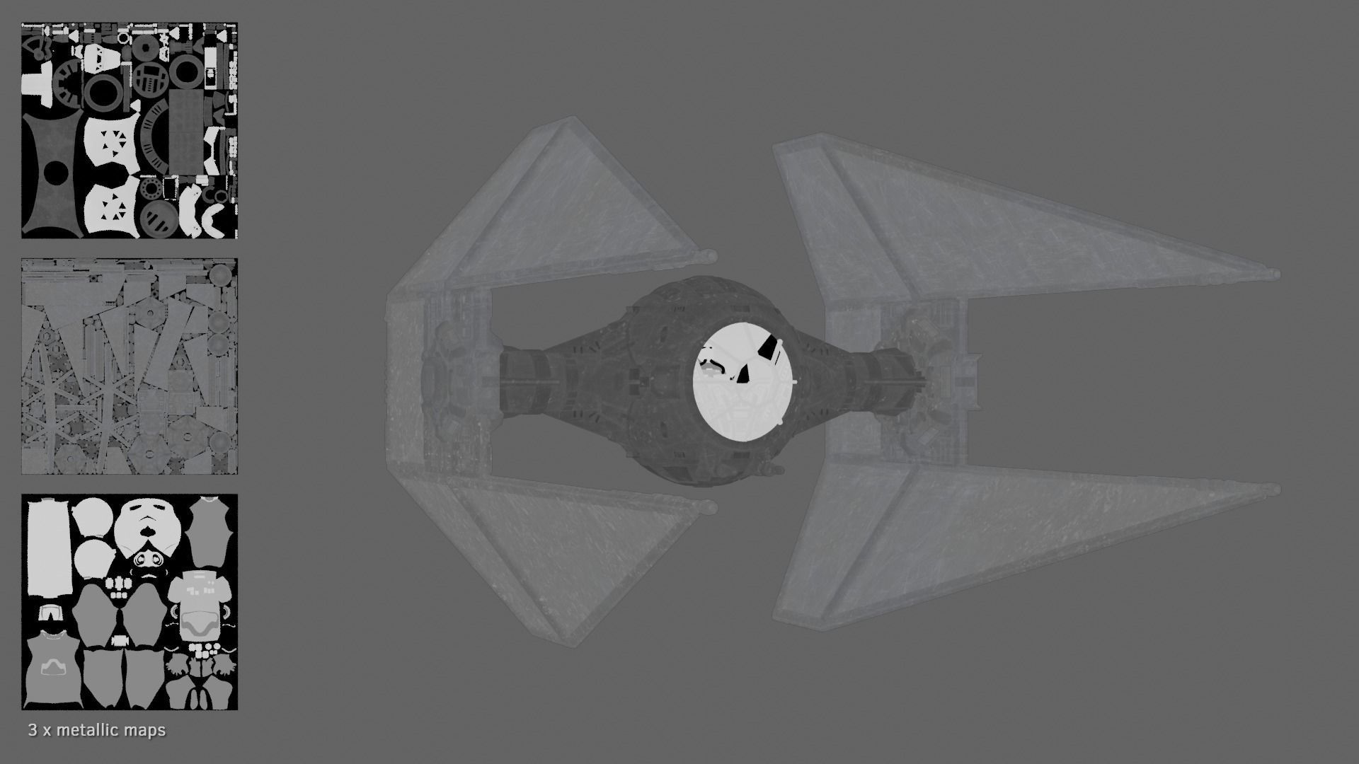 Star Wars Imperial TIE Interceptor 3D model_11
