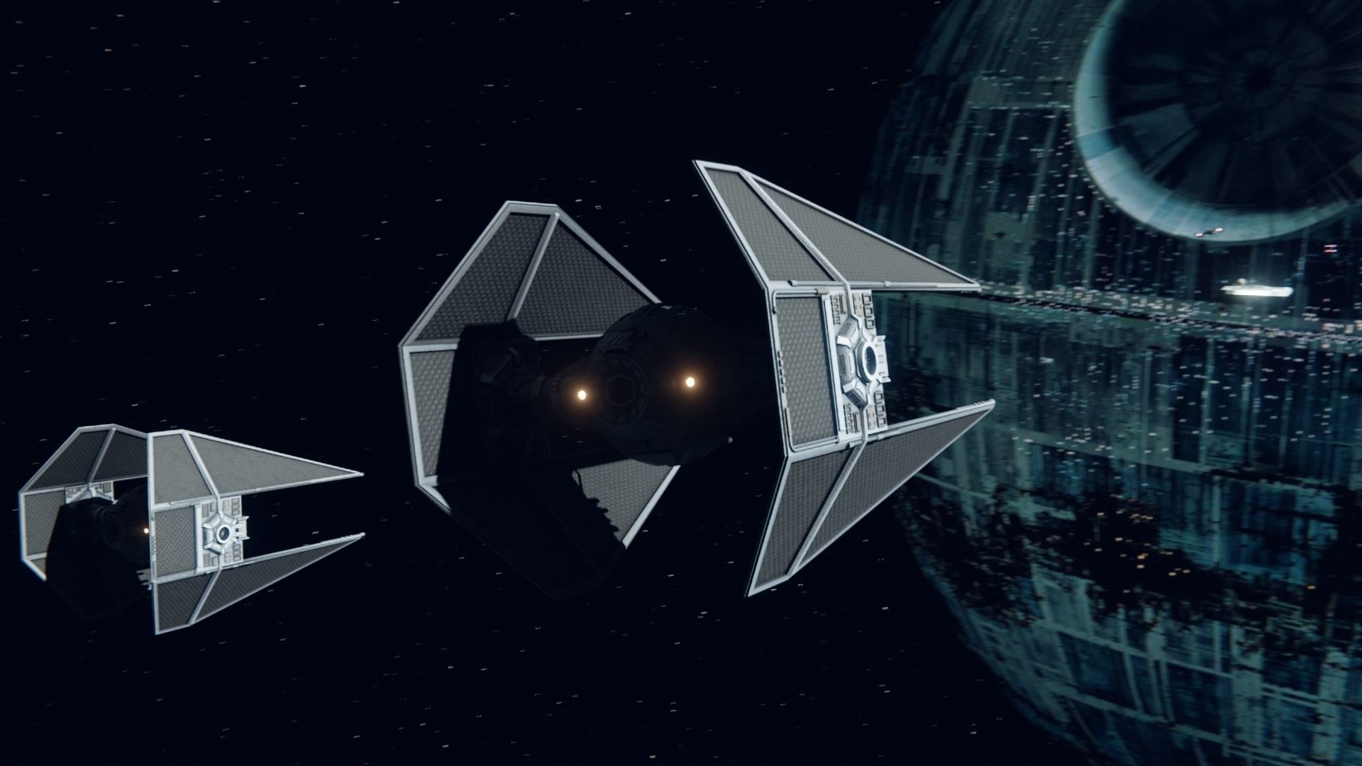 Star Wars Imperial TIE Interceptor 3D model_3