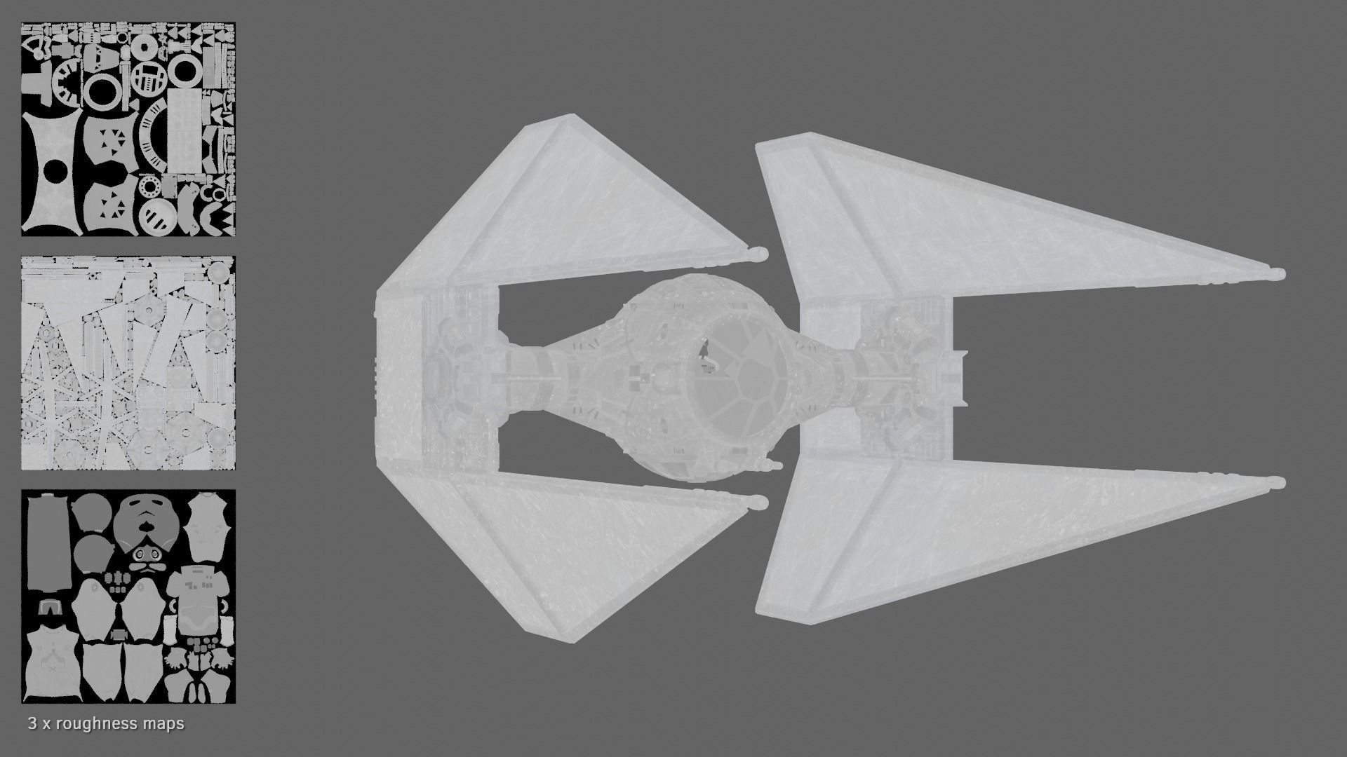 Star Wars Imperial TIE Interceptor 3D model_12