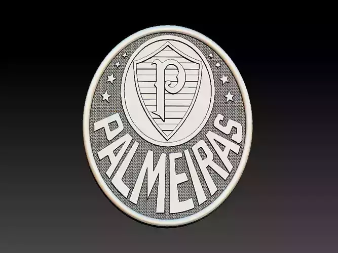 Palmeiras Sociedade Esportiva Soccer 3D print model