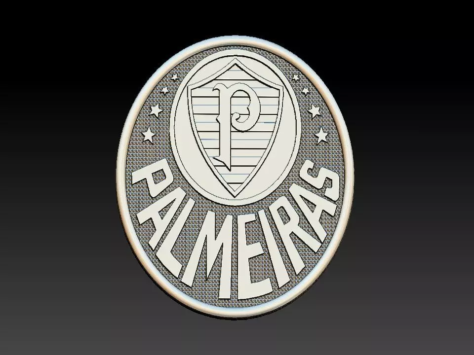 Palmeiras Sociedade Esportiva Soccer 3D print model_0