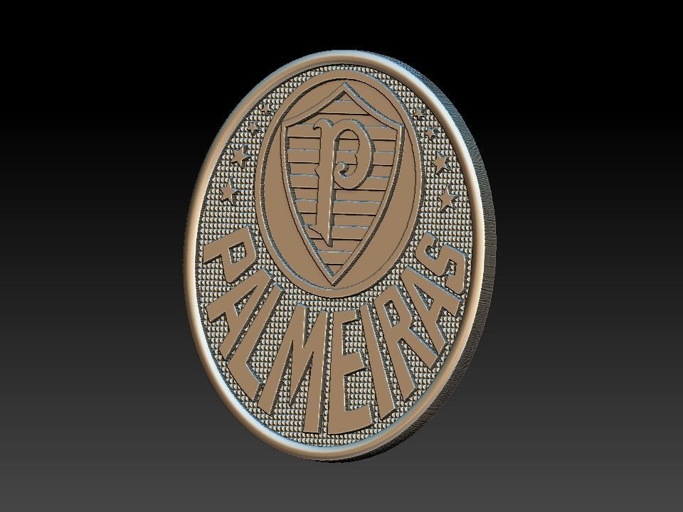Palmeiras Sociedade Esportiva Soccer 3D print model_1