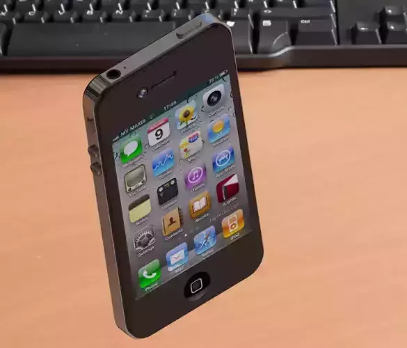 iPhone S4 3D model