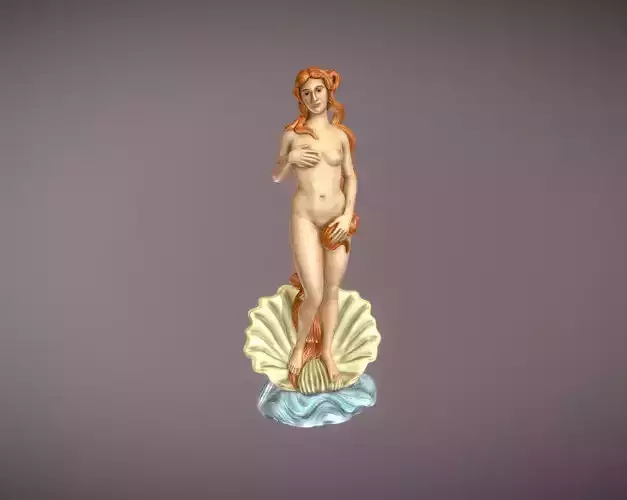 The birth of venus statue 3d print 3D print model